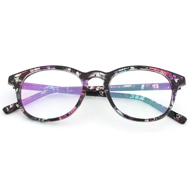 Vintage Eyeglass Frame Len Coating Radiation Spectacle 4