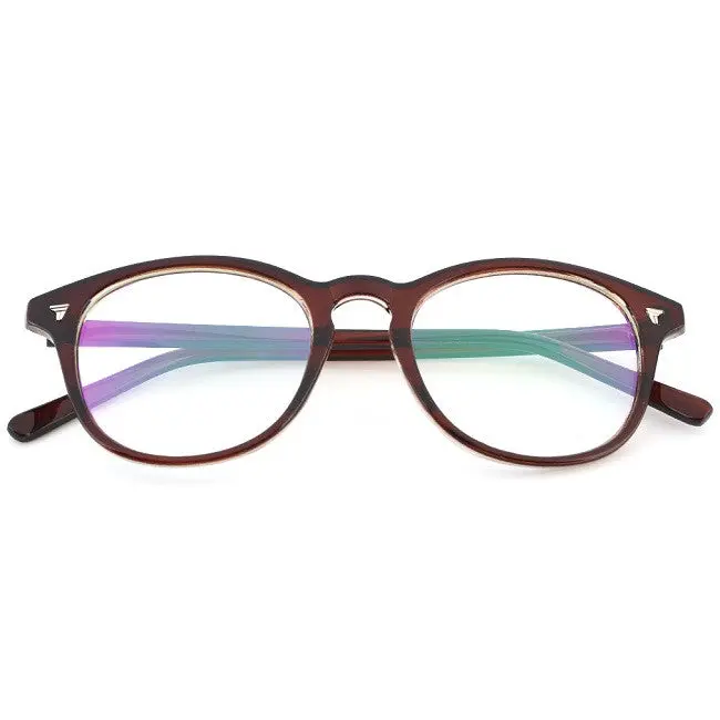 Vintage Eyeglass Frame Len Coating Radiation Spectacle 6