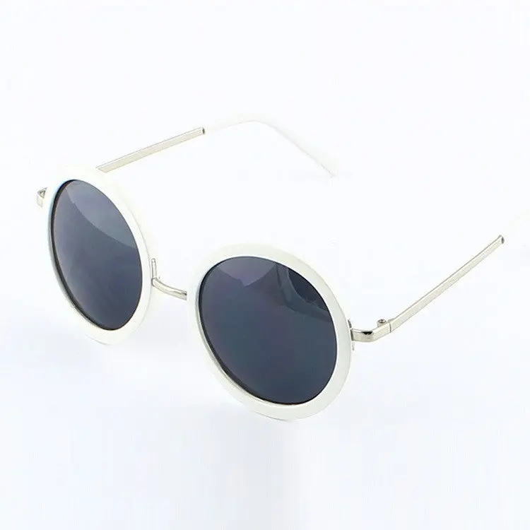 Vintage Eyewear Retro Round Mirror Lens Sunglasses 1