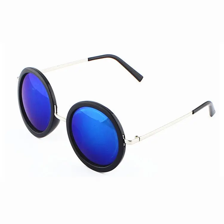 Vintage Eyewear Retro Round Mirror Lens Sunglasses 3