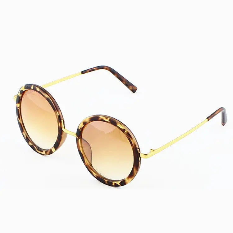 Vintage Eyewear Retro Round Mirror Lens Sunglasses 5