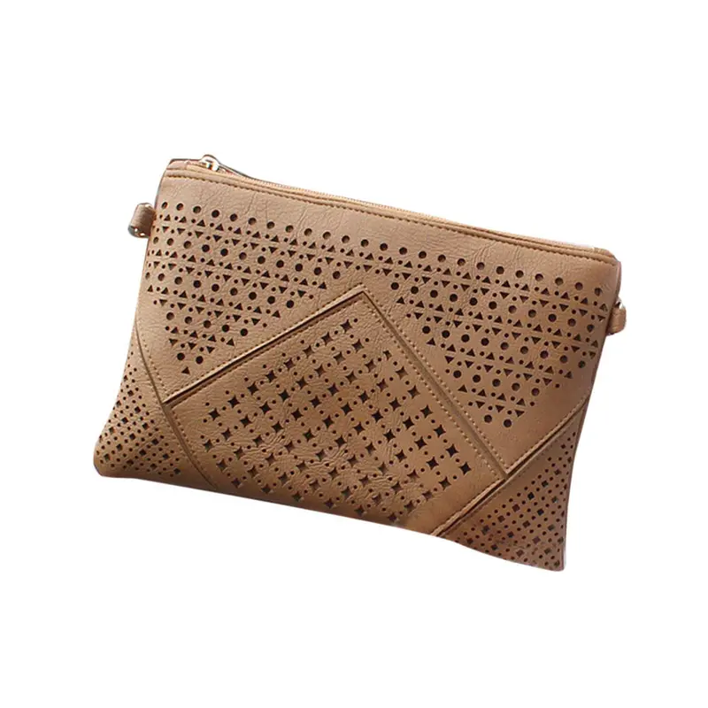 Vintage Famouswomen Bag Hollow Out Leather Women Messenger Bags Bolsa Feminina Crossbody Shoulder Bag Women's Hbags 3