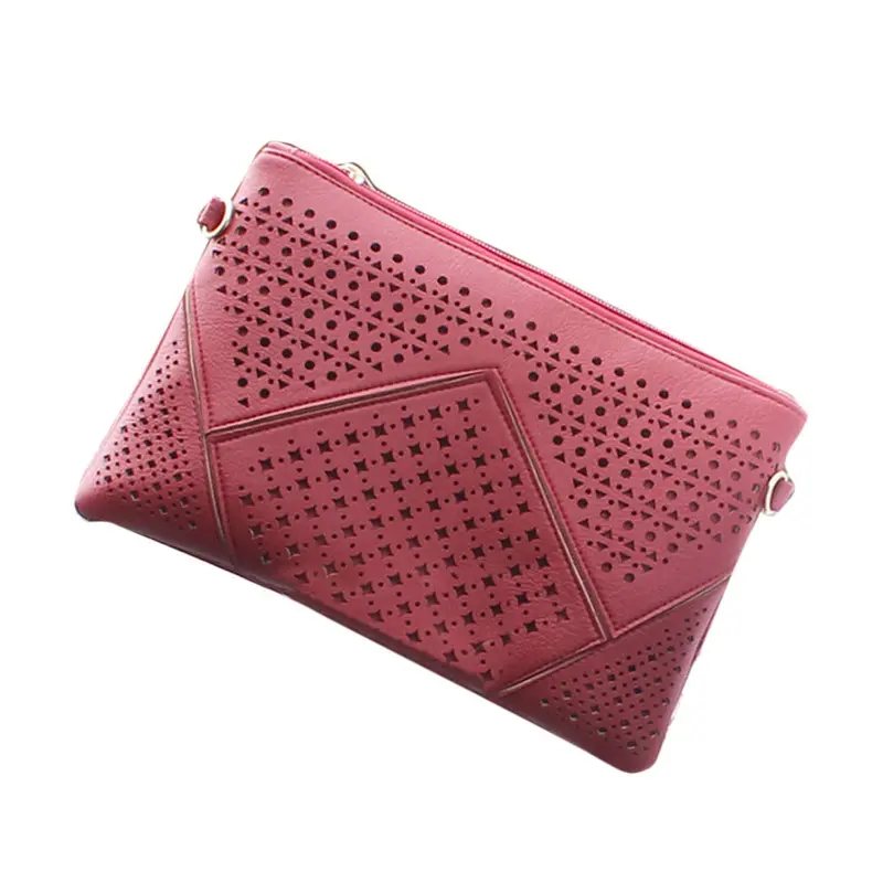 Vintage Famouswomen Bag Hollow Out Leather Women Messenger Bags Bolsa Feminina Crossbody Shoulder Bag Women's Hbags 4