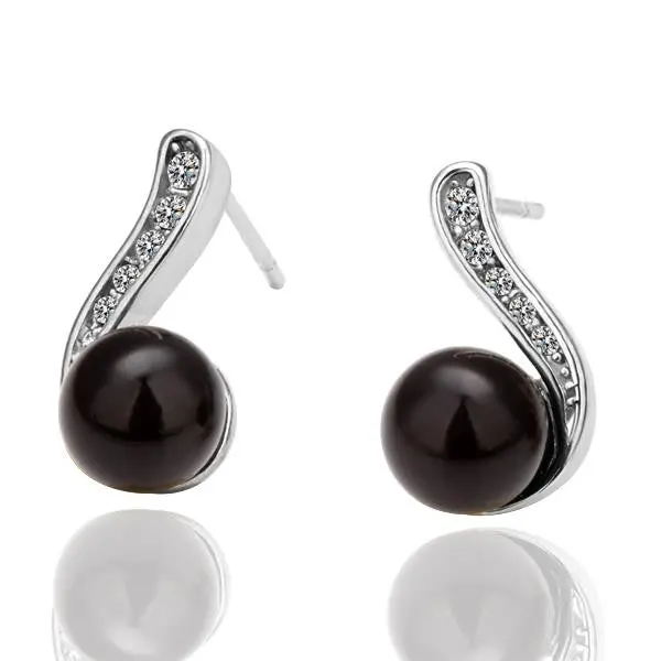 Vintage Love 18K Gold Plated Earing Heart And Beads Stud Earrings Brincos De Festa Margarida 288 1