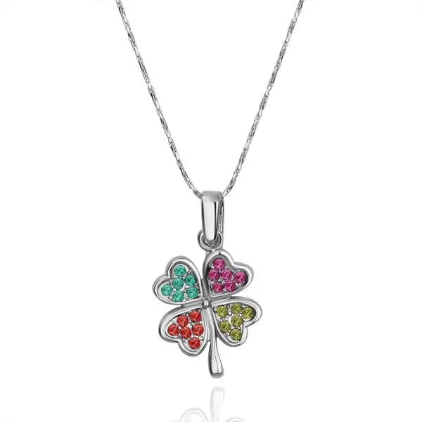 Vintage Love 18K Gold Plated Pendants Clover Collier Hand Madeball 4 1