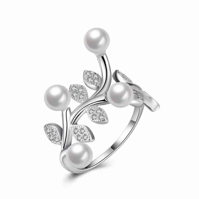 Vintage Love Real 925 Sterling Silver Rings Bough Anel Masculino Personalized289 1
