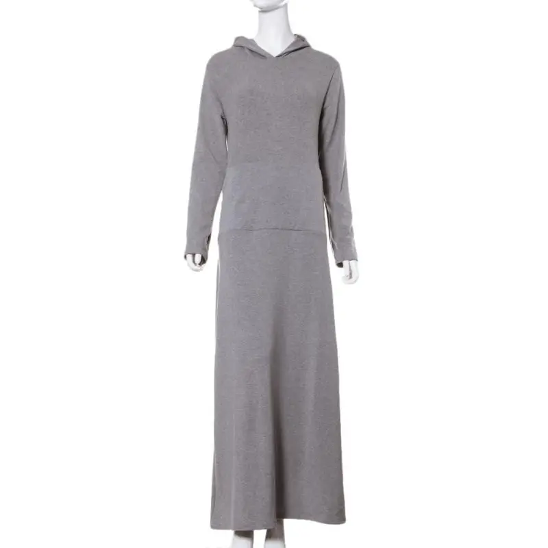 Vintage Round Neck Women Ladies Long Sleeve Sweate Tops Dress Cloth 3