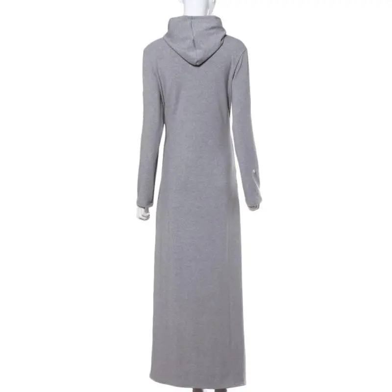 Vintage Round Neck Women Ladies Long Sleeve Sweate Tops Dress Cloth 4