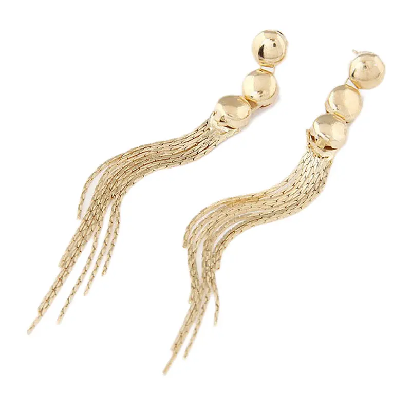 Vintage Tassel Drop Earrings Women Long Dangle Earrings For Women Elegant Jewelry 1