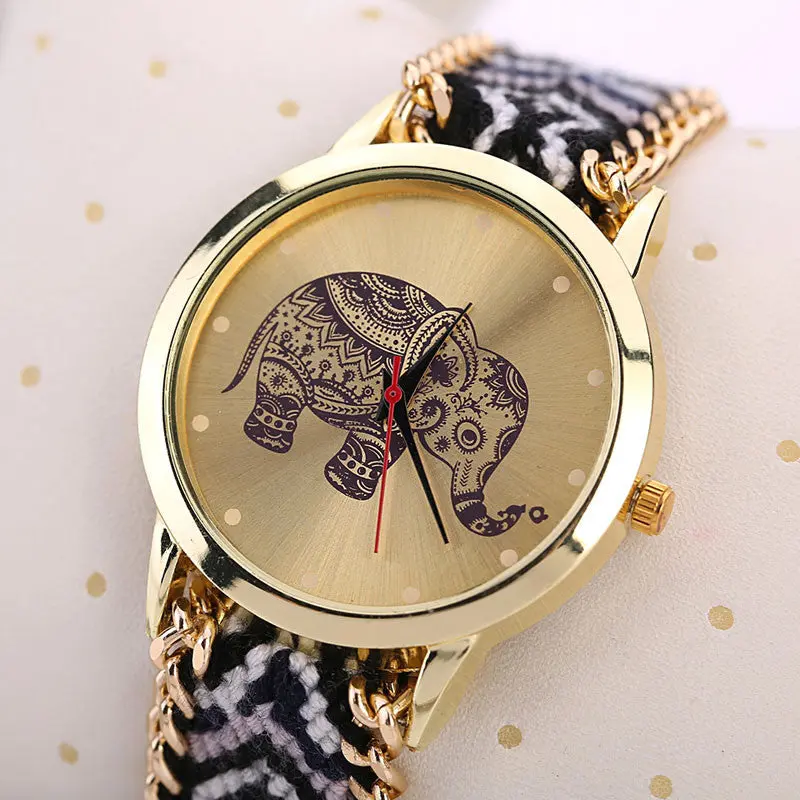 Vintage Women Watch Native Handmade Quartz Clock Knitted Friendship Watch Relojes Mujer Relogio Bwsb1468 1