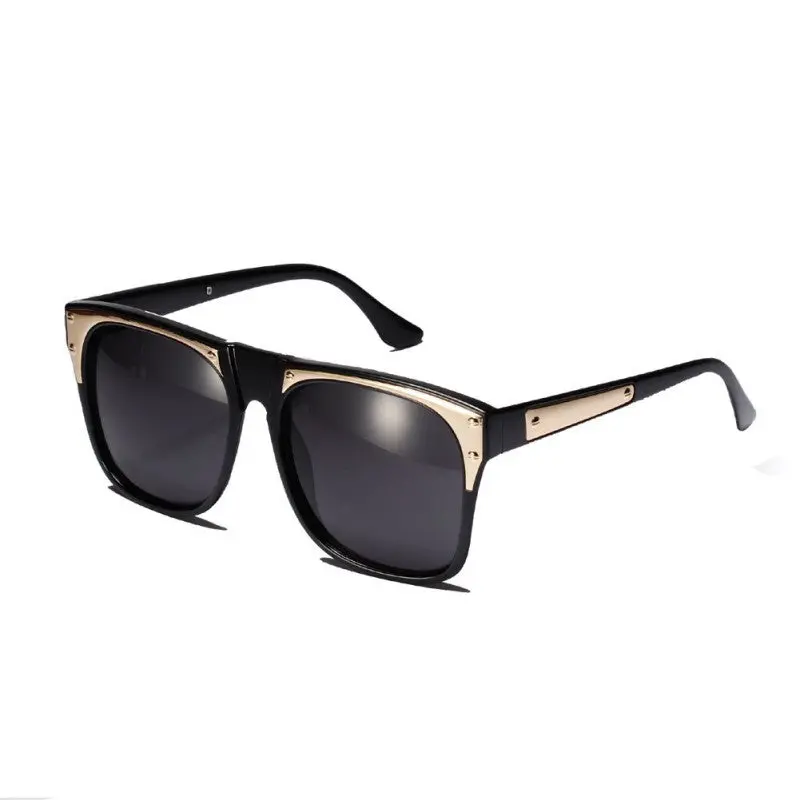 Vintage Women's Men's Sunglasses Goggles Mirror Reflective Lens Eyewear Sun Glasses 4 Colors Lunette De Soleil Femme 1