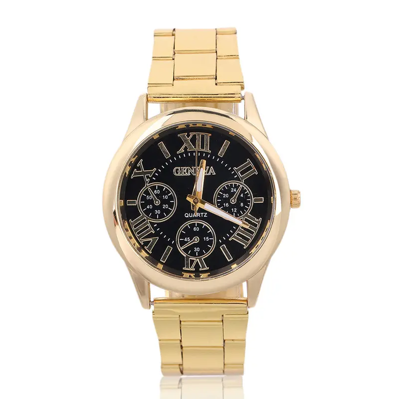 Vintagero Numeralsgold Stainless Steel Literally Quartz Dress Watch Relogio Feminino 2