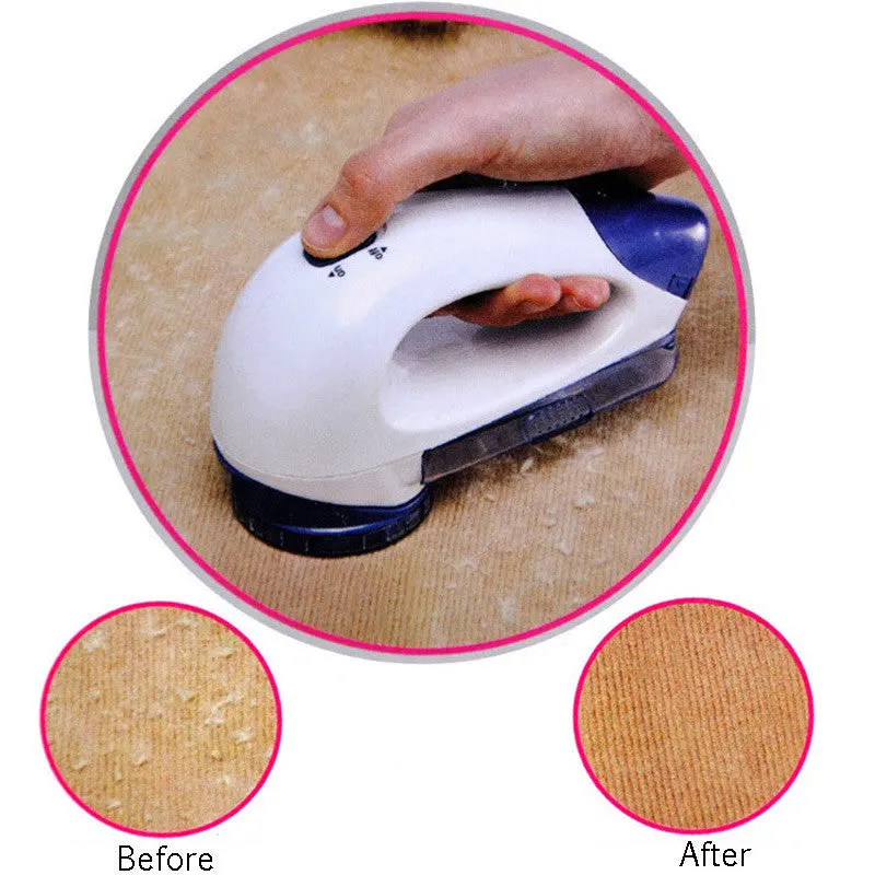 Vogue Convenient Clothes Lint Pill Fluff Shaver Fabrics Sweater Fuzz Remover 71779 1