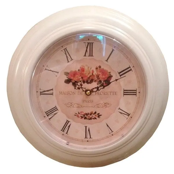 Wall Clocks Vintage Round Wood Office Living Room Decor Watch Time 1
