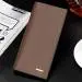 Wallet Men Long Purse Pu Leather Stylish Bifold Business Card Holder Coin Wallet Bolso Masculino 3