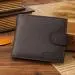 Wallet Men Purse Luxury Pu Leather Cash Receipt Card Holder Organizer Bifold Wallets Purses Bolso Masculino 2