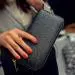 Wallet Women Lady Long Purse Zipper Pu Leather Clutch Wallets Card Rose Embossed Relogio Feminino 1