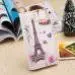 Wallet Women Long Design Purse Clutch Printing Bag Card Holder Bolsa Feminina Butterfly Iron Tower Wallets 2