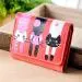 Wallet Women Luxury Cat Pattern Pu Leather Coin Purse Short Wallets Card Holders Handbag 6