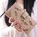 Wallet Women Luxury Leaf Bifold Pu Leather Clutch Card Holder Purse Long Lady Handbag 4