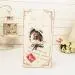 Wallet Women Luxury Pu Leather Long Purses Cartoon Cat Pattern Coin Purses Bolsa Feminina 1