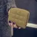 Wallet Women Pu Leather Card Holder Luxury Purses Grid Clutch Coin Purse Short Wallets Bolsa Feminina 3