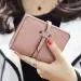 Wallet Women Short Purse Ultrathin Mini Bifold Pu Leather Wallets Card Holder Bolsa Feminina 5