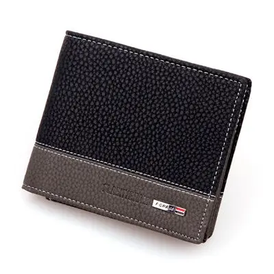 Wallets Famous Man Wallet Mens Leather Purses Slim Credit Card Holder Coin Purse For Men Vintage Wallet Bolsa 1