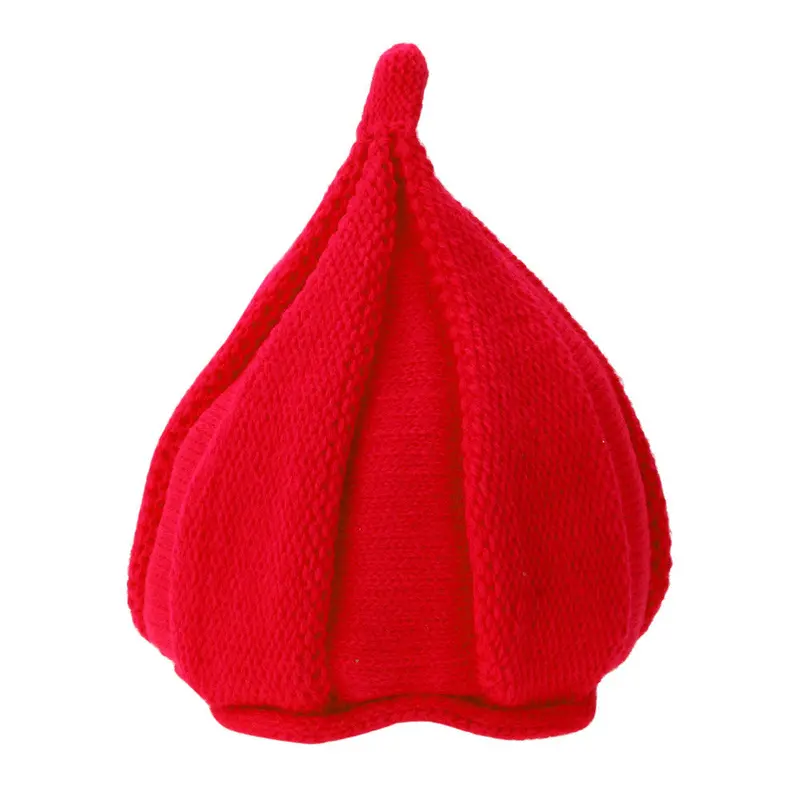 Warm Baby Hat Crochet Solid Cotton Baby Girls Boys Caps Babies Beanie Accessories 6 Colors 1