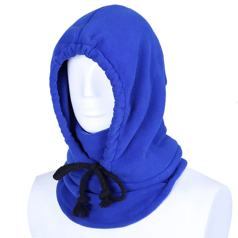 Warm Outdoor Thicker Fleece Cold Wind Protection Face Mask Scarf Hat Snowboard Hood Wind Cap Bike Thermal Balaclavas 3