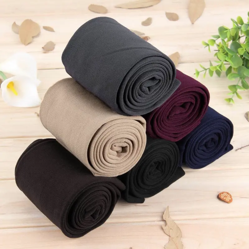Warmthick Footless Skinny Slim Leggings Stretch Pants 1