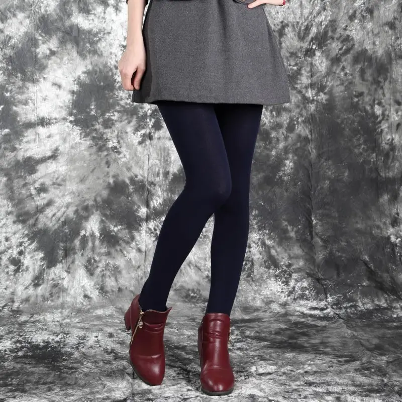 Warmthick Footless Skinny Slim Leggings Stretch Pants 5