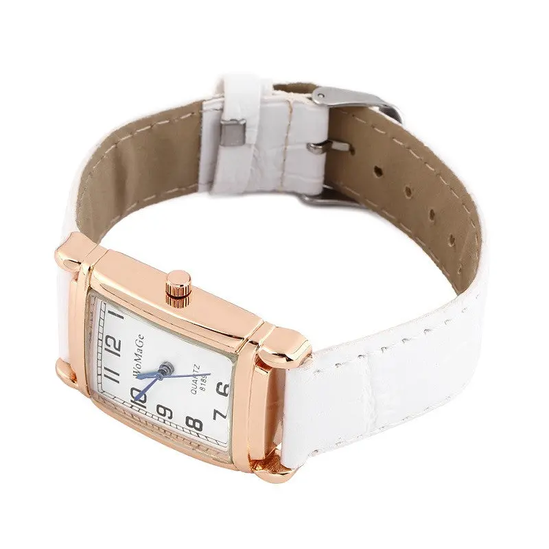 Watch Able Diamond Watch Numbers Steel Strap Wristwatch 2