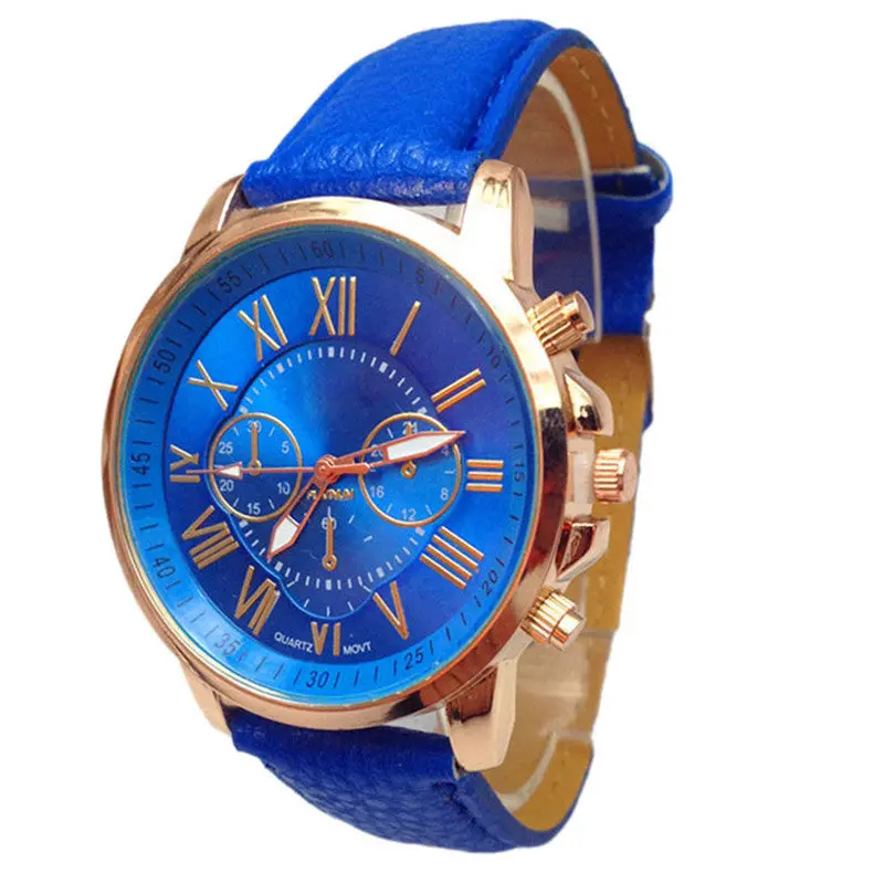 Watch Faux Leather Quartz Watch Women Clock Watches Men Gift Montre Wristwatch Sale Sports Watch 3
