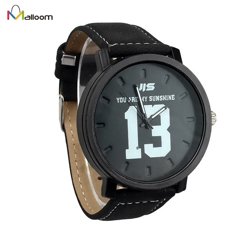 Watch Men Relogio Masculino Top Luxury Military Army Business Reloj 13 Letter Black Clock 1