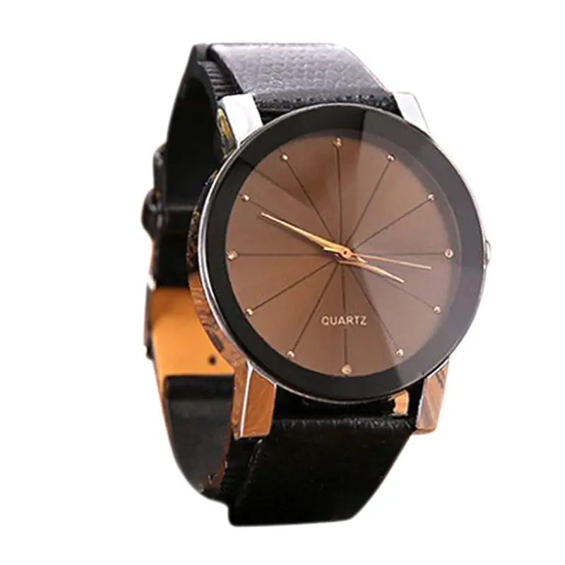 Watch Men Relogio Masculino Top Luxury Quartz Sport Military Stainless Steel Dial Leather Band Wrist Watch Gift Feida 1