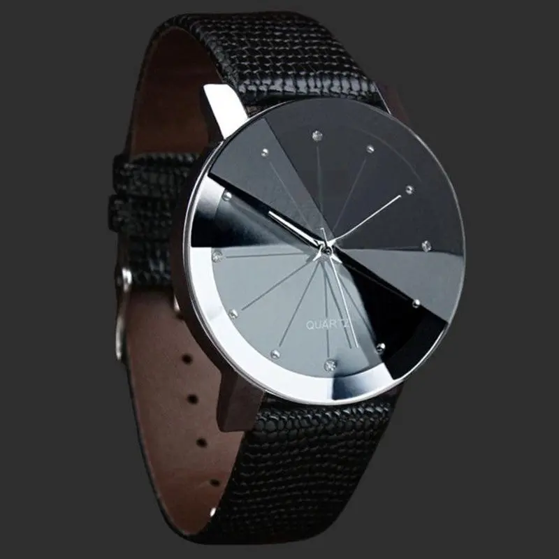 Watch Men Top Luxury Military Army Business Relogio Masculino Quartz Dial Pu Leather Band Date Clock 1