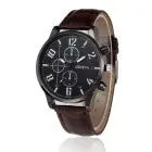 Watch Men Top Luxury Relogio Masculino Military Army Pu Leather Strap Business Date Clock Gift 2