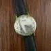 Watch Women Dress Clock Eiffel Tower Pattern Weaved Pu Leather Quartz Relogio Feminino Gift 1