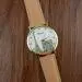Watch Women Dress Clock Eiffel Tower Pattern Weaved Pu Leather Quartz Relogio Feminino Gift 2