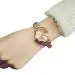 Watch Women Dress Clock Gold Simple Bracelet Style Lady Exquisite Fine Dial Relogio Feminino 1