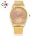 Watch Women Gold Dress Clock Relogio Feminino Business Stainless Steel Mesh Band Analog Quartz Watch 1