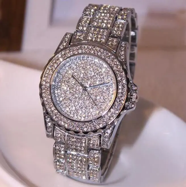 Watch Women Luxury Watches Rhinestone Ceramic Crystal Quartz Watches Lady Wristwatches Dress Montre Fast Shipping Feida 1