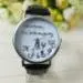 Watch Women Pu Leather Letter Printting Bracelet Dress Clock Famous Gift Relogio Feminino 1