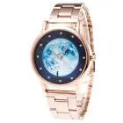 Watch Women Relogio Feminino Luxury Star Pattern Rhinestone Crystal Stainless Steel Strap Analog Dress Clock Gift 8