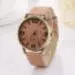 Watch Women Relogio Feminino Vintage Wood Grain Pu Leather Quartz Dress Clock Gift 1