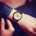 Watch Women Top Luxury Lover's Dress Clock Stainless Steel Band Black Quartz Analog Relogio Gift 2