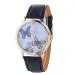 Watch Women Watches Butterfly Pattern Colored Pu Leather Watch Relogio Feminino Com Borboletas Fast Shipping Feida 1