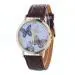Watch Women Watches Butterfly Pattern Colored Pu Leather Watch Relogio Feminino Com Borboletas Fast Shipping Feida 3