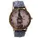 Watch Women Watches Luxury Retro Clock Tower Cowboy Leather Band Analog Quartz Relogio Feminino 4